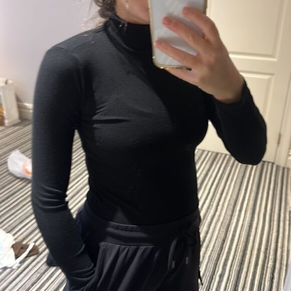 Philanthropy black turtleneck bodysuit - Picture 2 of 6